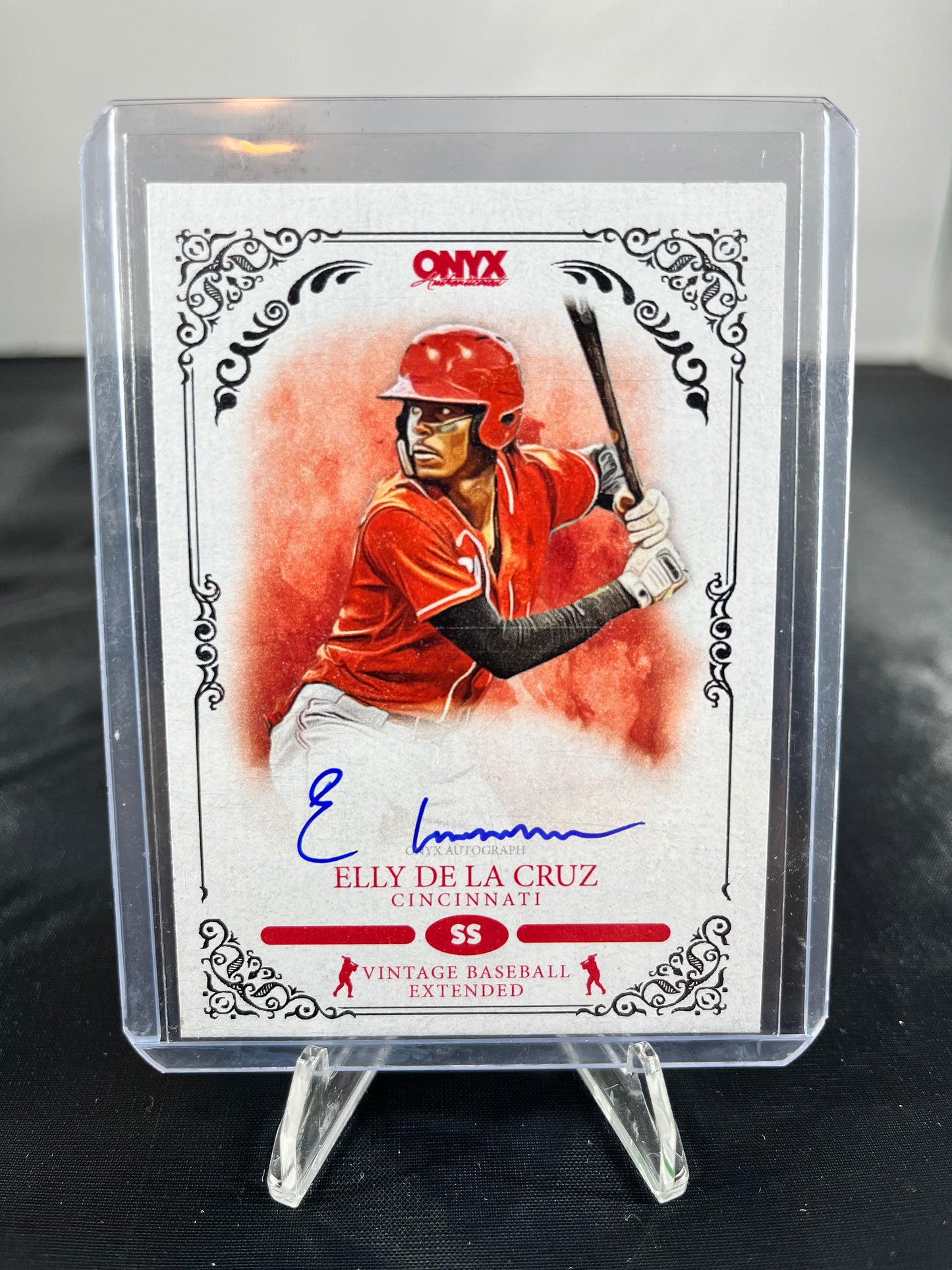 Elly Del La Cruz - 2022 ONYX - Autograph - #VAED