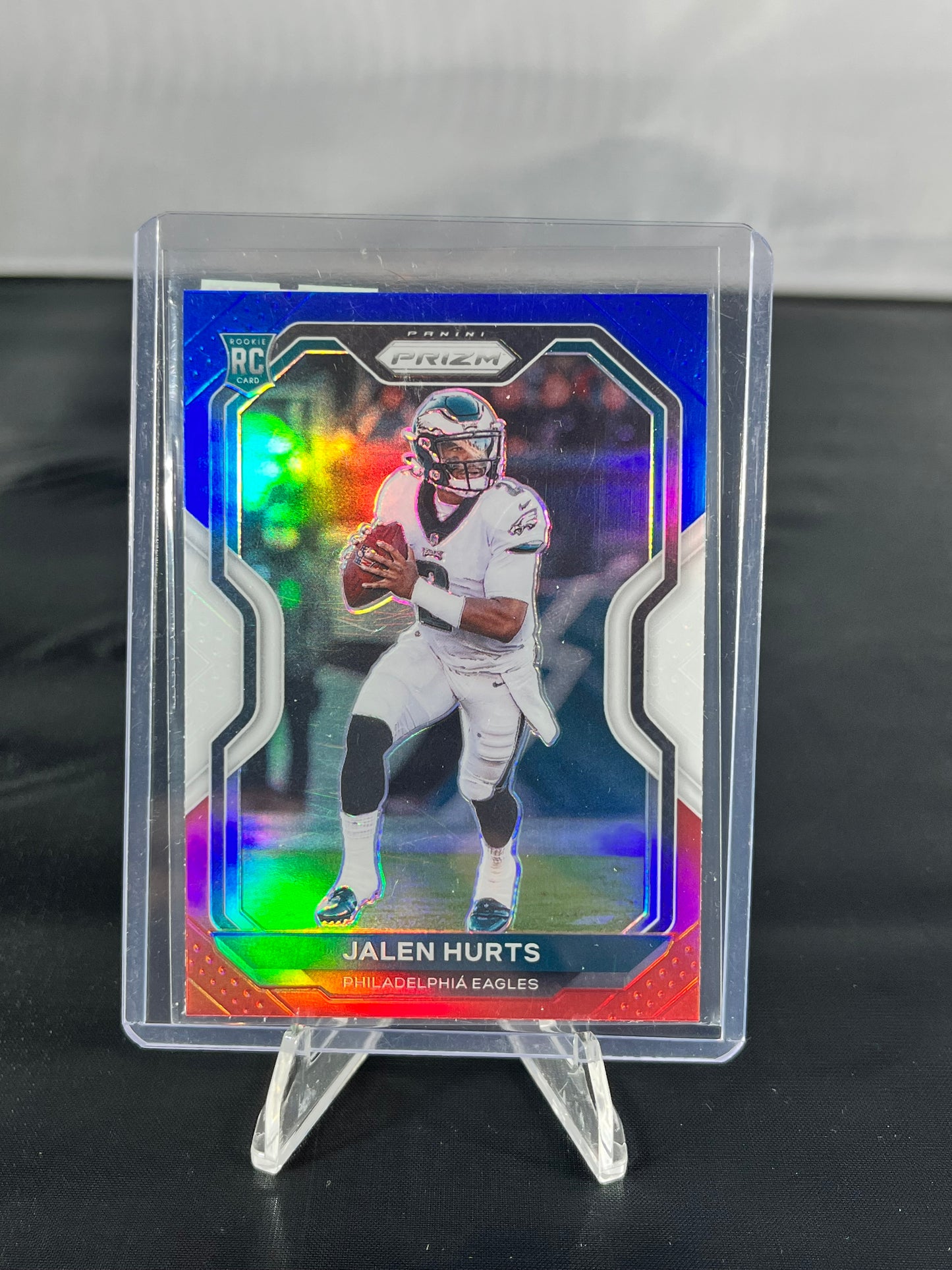 Jalen Hurts - 2020 Prizm NFL - Rookie Red White Blue - #343