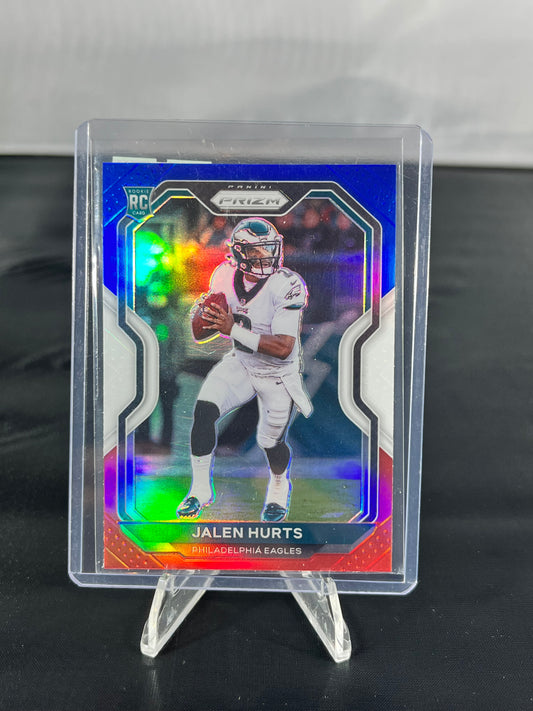 Jalen Hurts - 2020 Prizm NFL - Rookie Red White Blue - #343