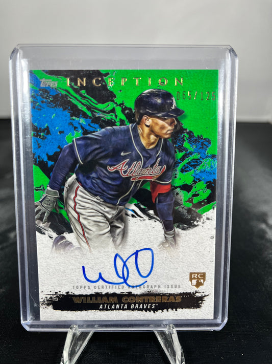 William Contreras - 2021 Topps Inception MLB - Rookie Autograph /125 - #RESA-WC