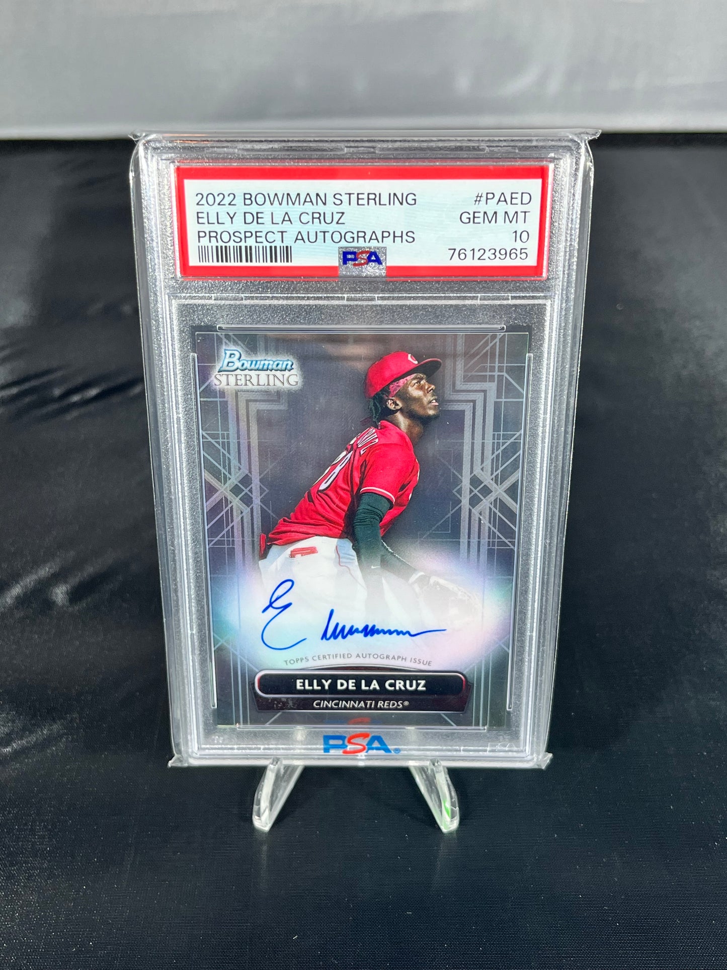 Elly Del La Cruz - 2022 Bowman Sterling MLB - Prospect Autograph - PSA 10