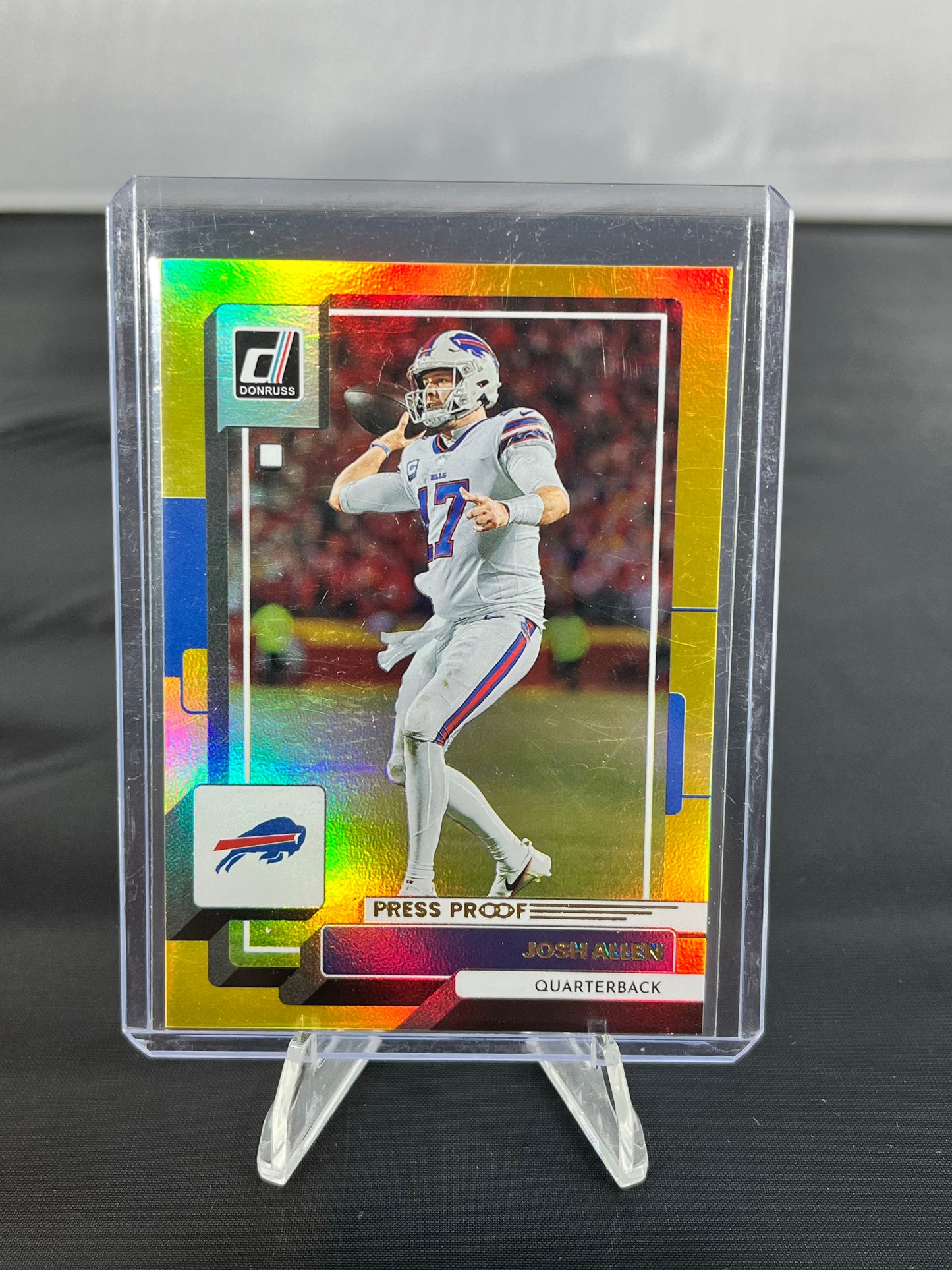 Josh Allen - 2022 Donruss NFL - Press Proof Holo - #116
